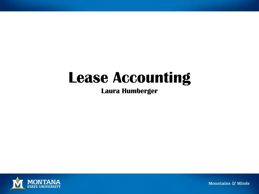 lease accounting laura humberger