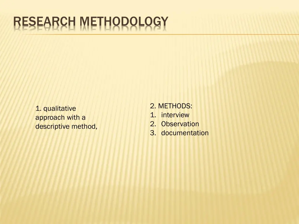 research methodology