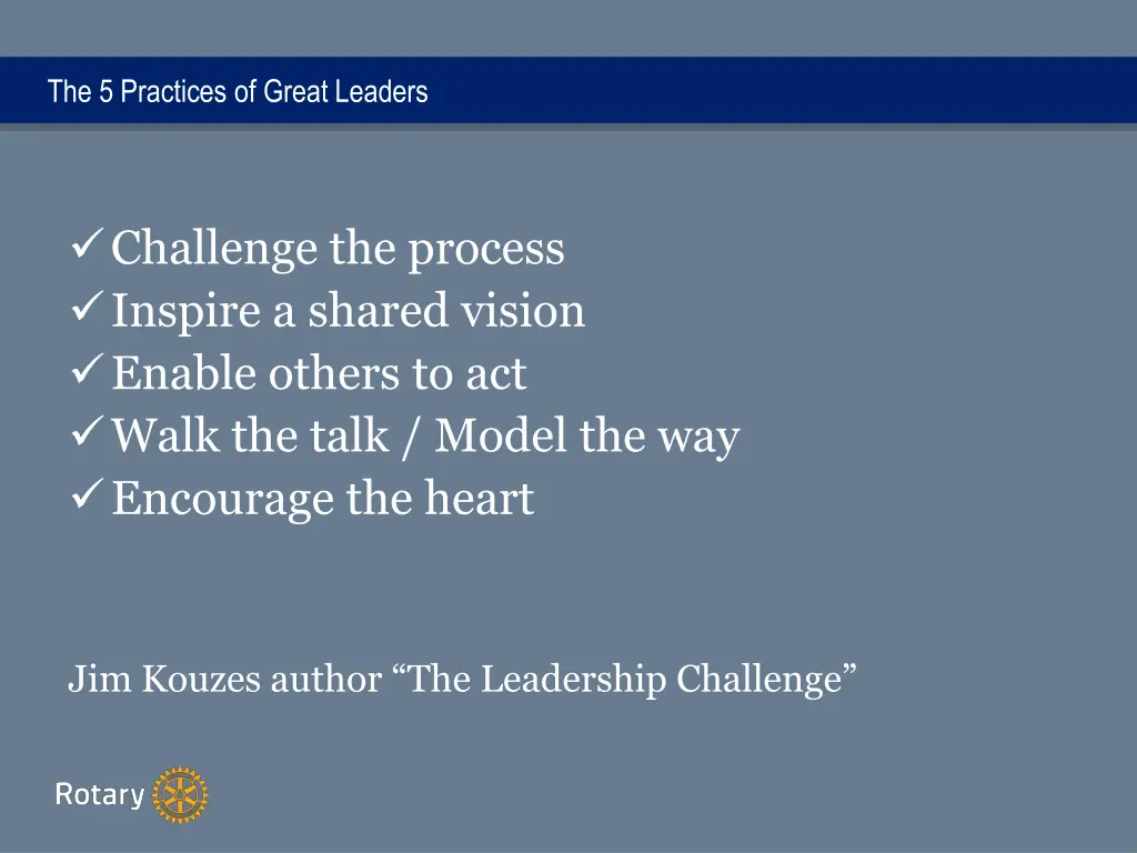 the 5 practices of great leaders