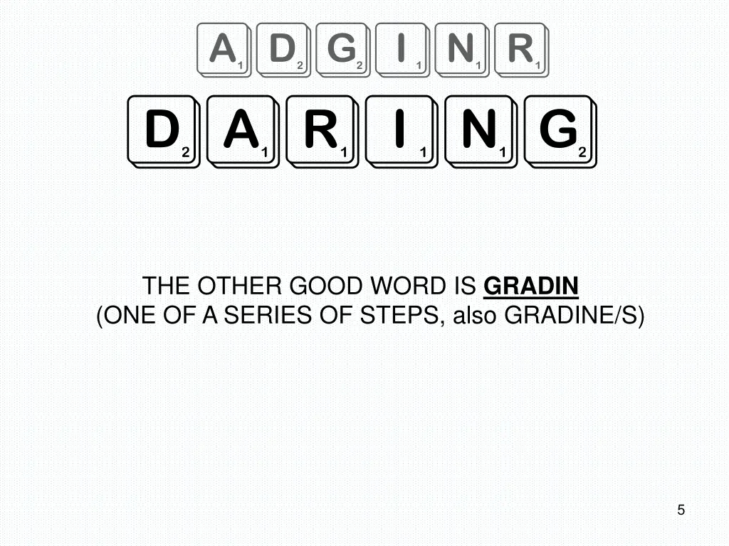 adginr daring