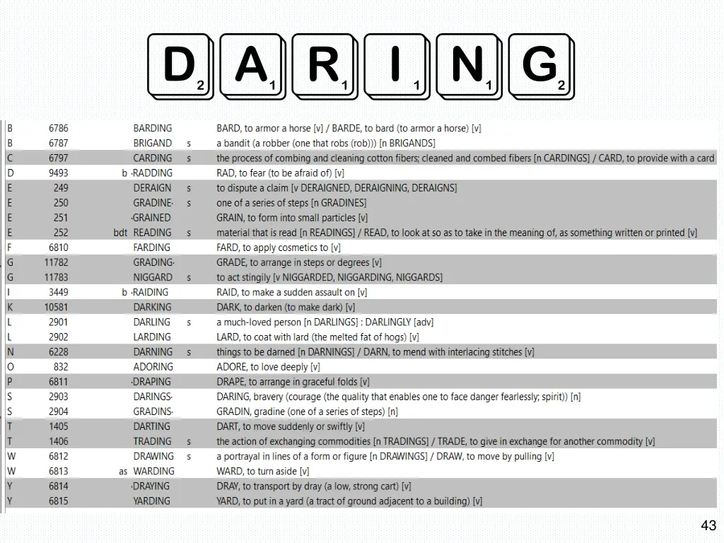 daring 3