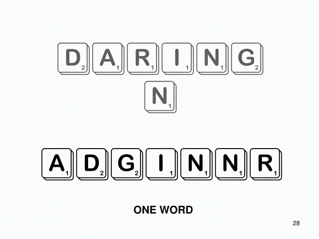 daring n