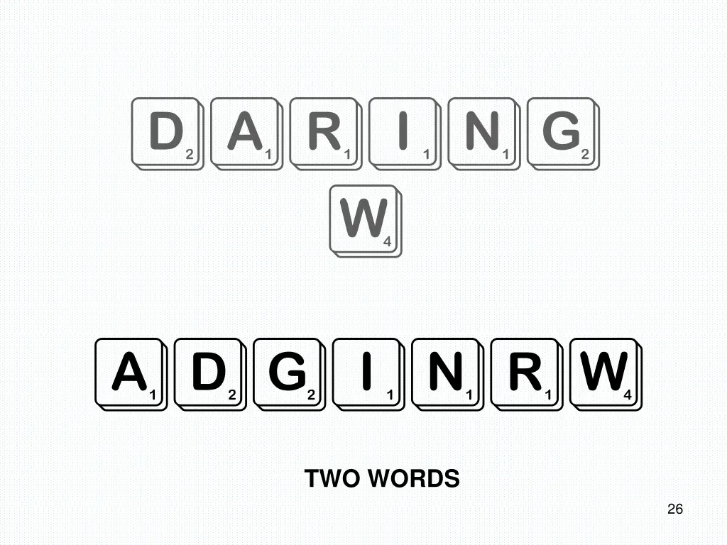 daring w