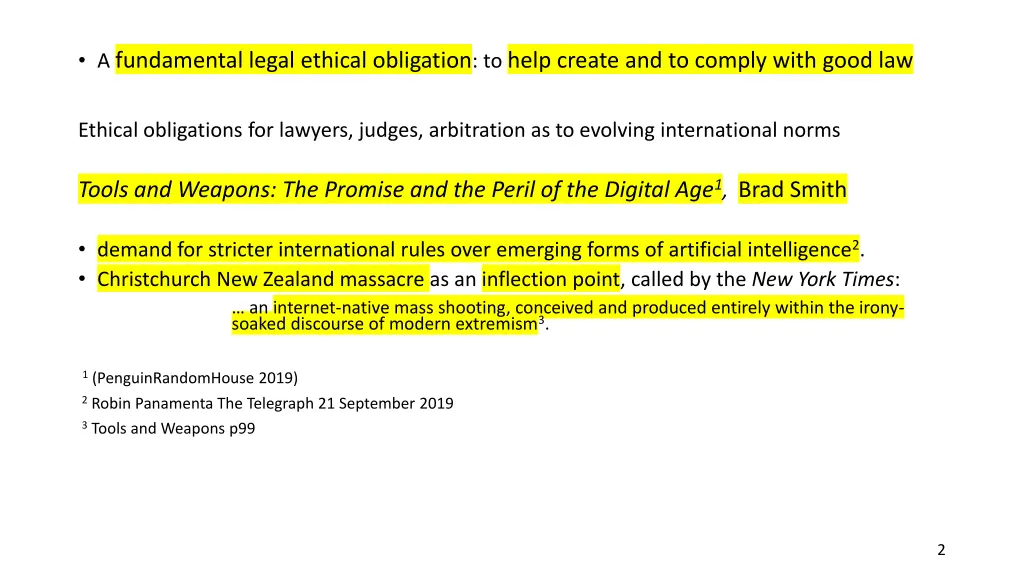 a fundamental legal ethical obligation to help