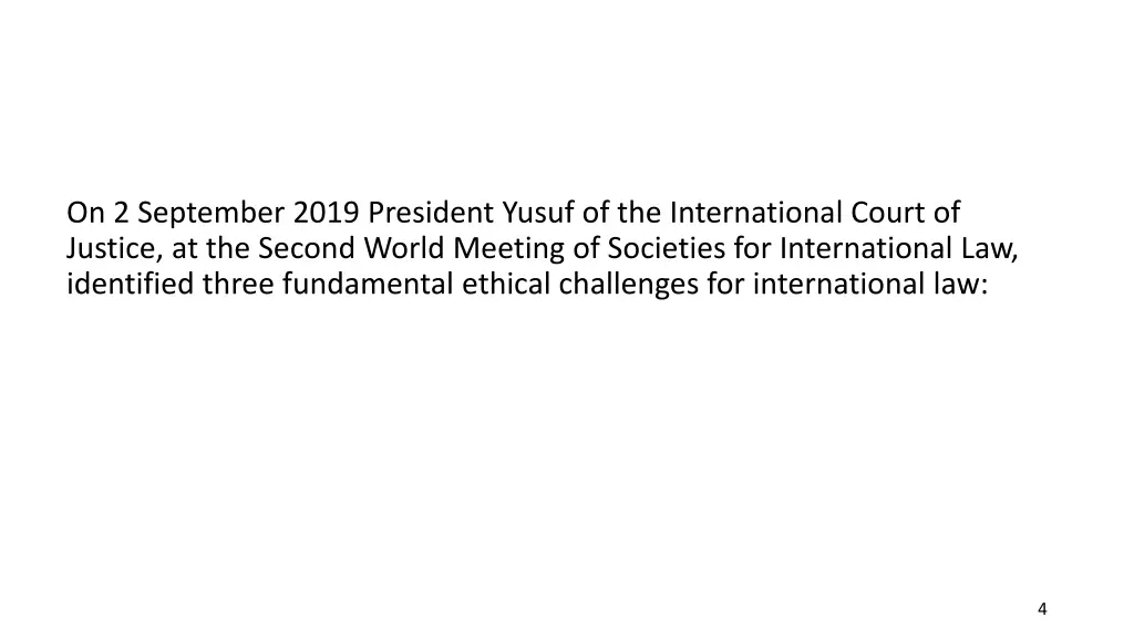 on 2 september 2019 president yusuf