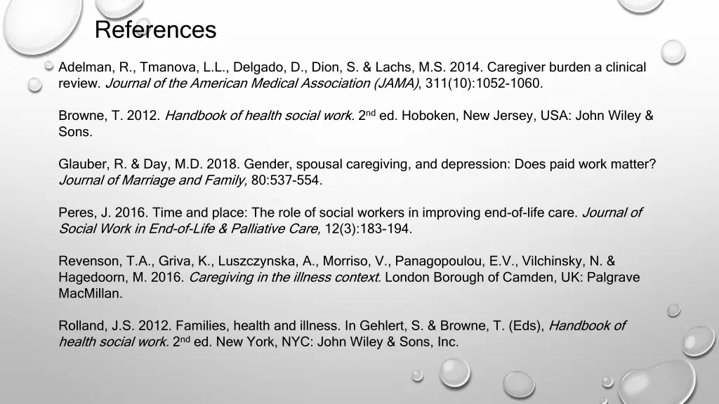 references