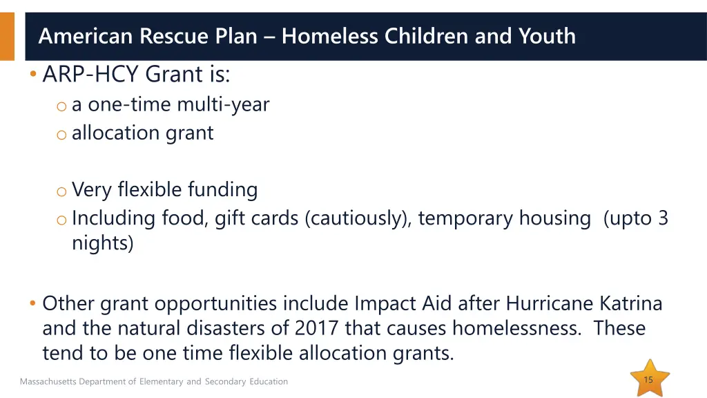 american rescue plan homeless children and youth