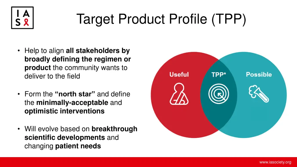 target product profile tpp