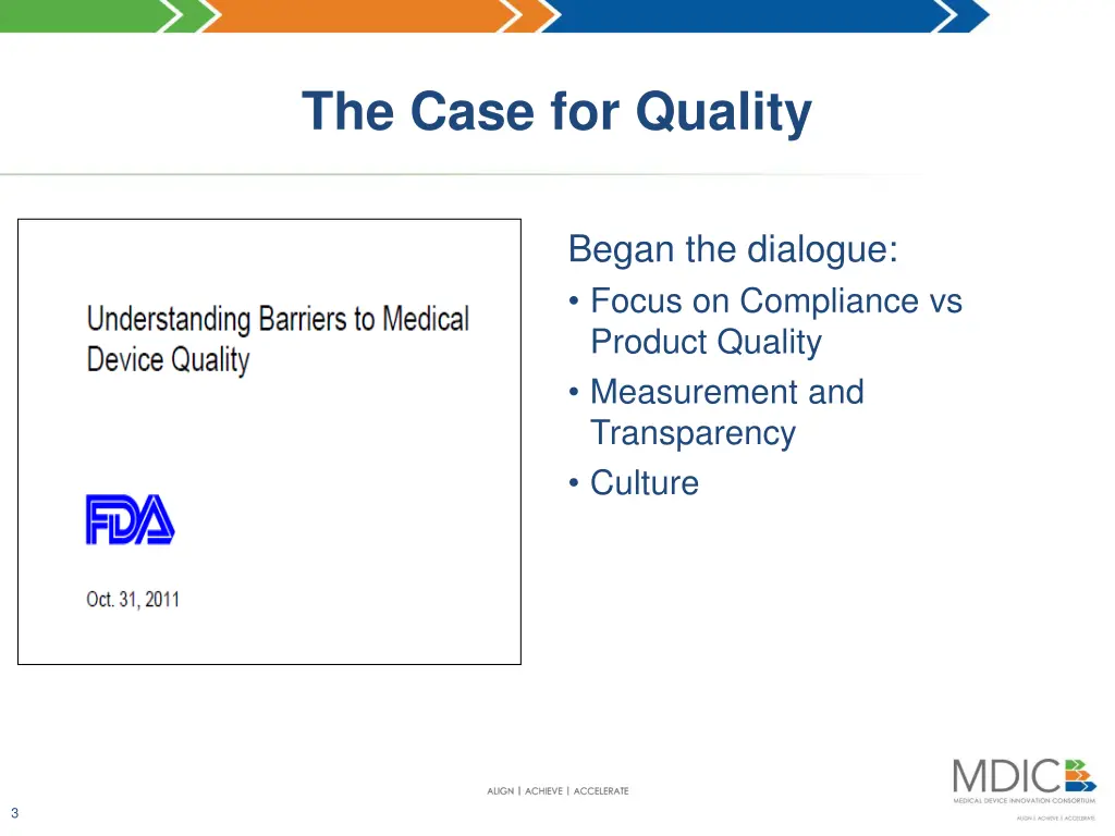 the case for quality