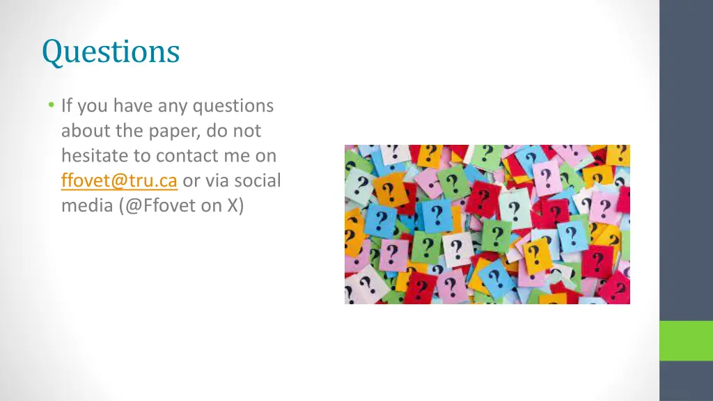 questions