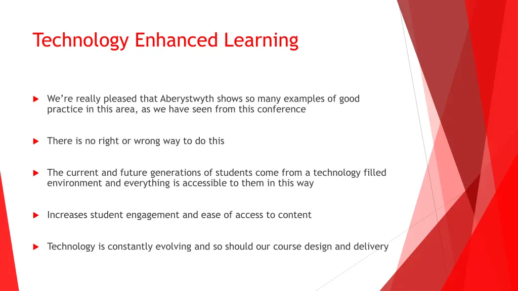 technology enhanced learning
