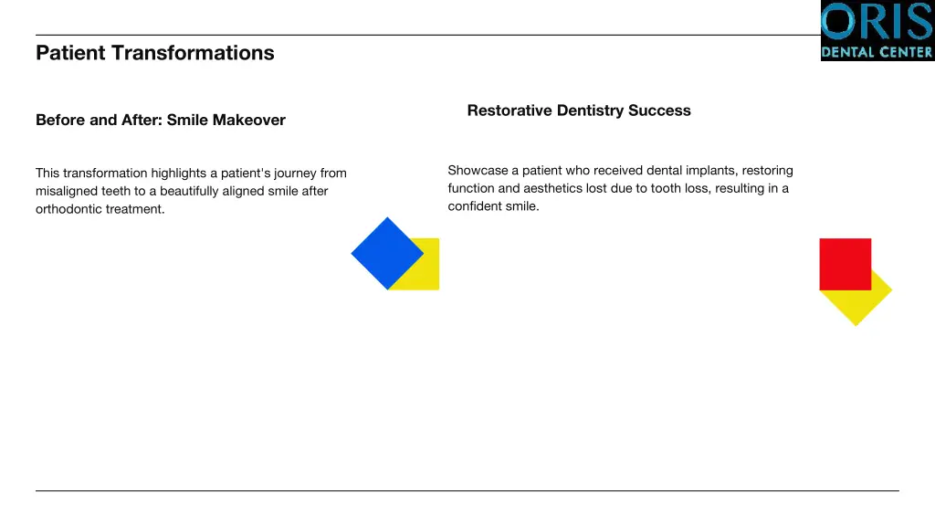 patient transformations