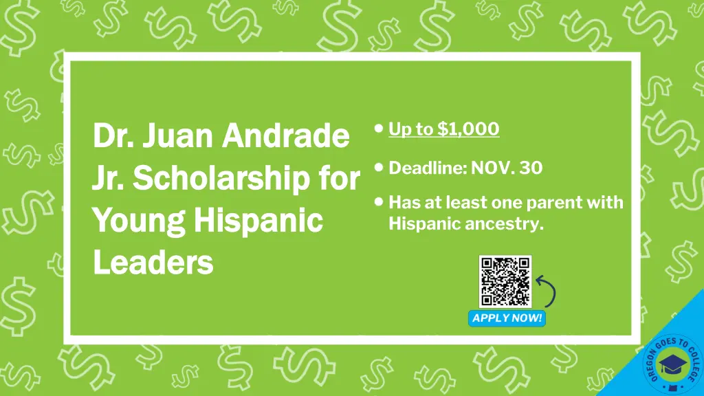 dr juan andrade dr juan andrade jr scholarship