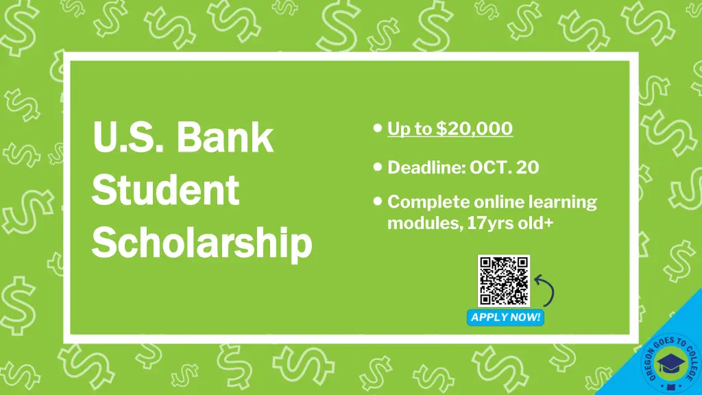 u s bank u s bank student student scholarship