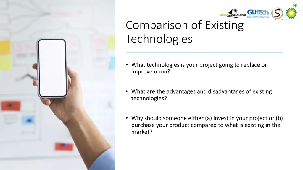 comparison of existing technologies
