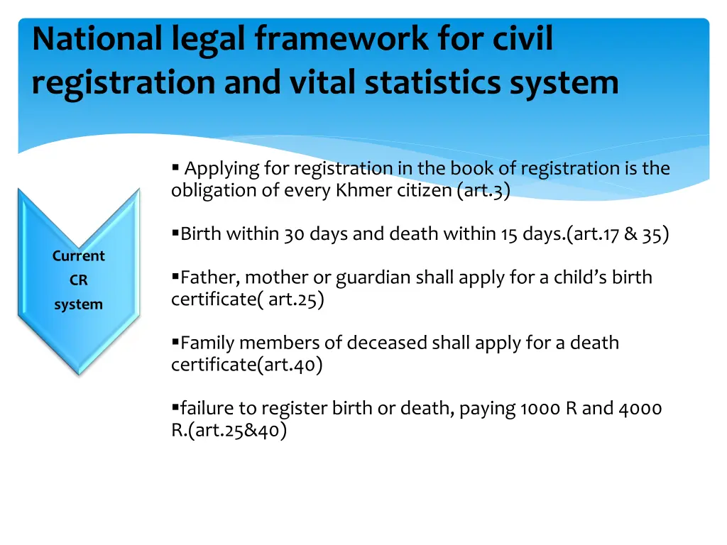 national legal framework for civil registration 3