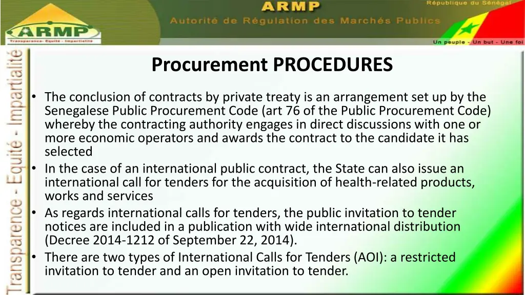 procurement procedures 1