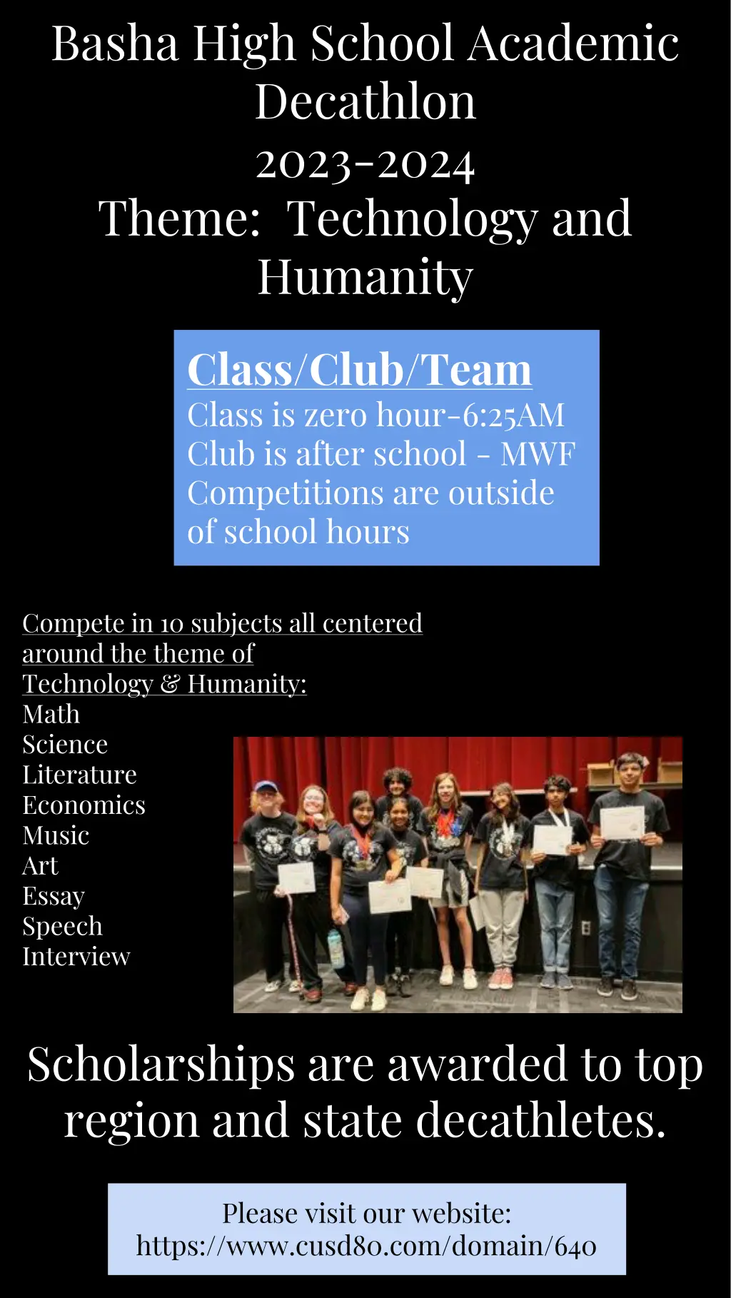 basha high school academic decathlon 2023 2024