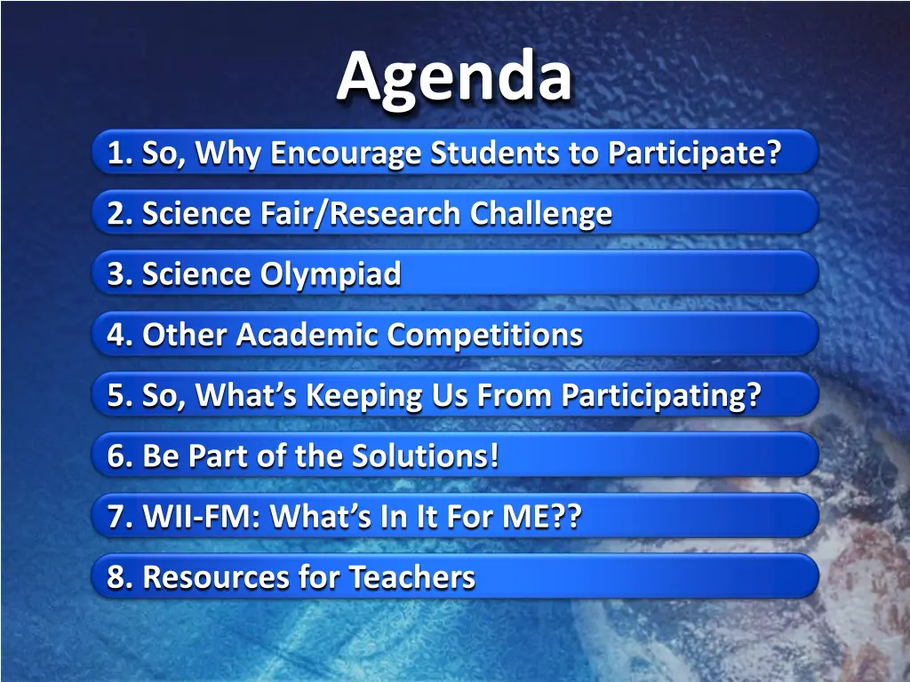 agenda