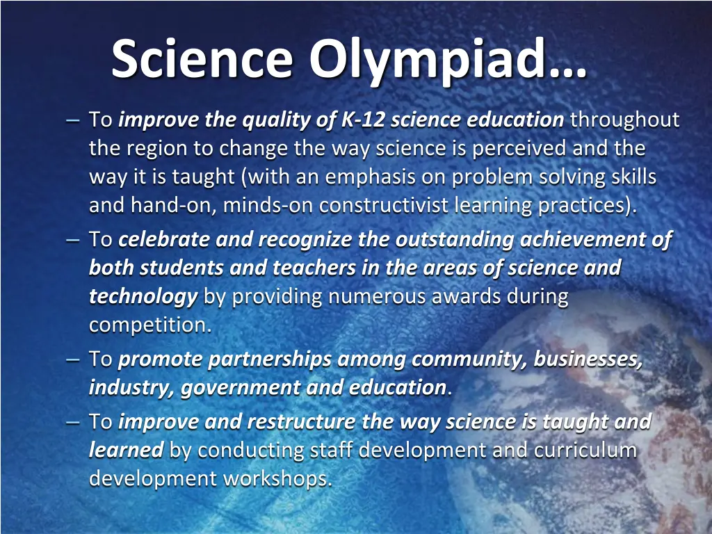 science olympiad 1