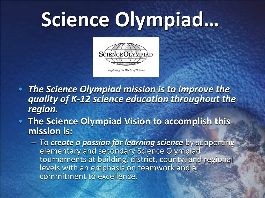 science olympiad