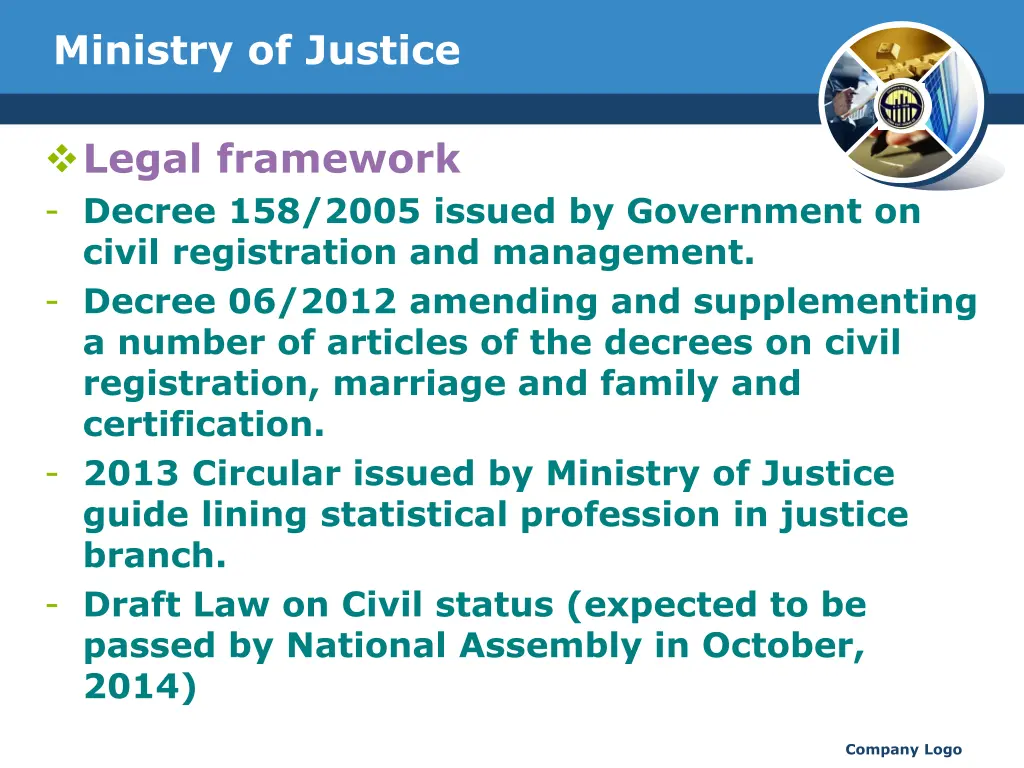 ministry of justice