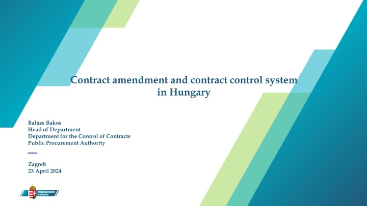 contract amendment and contract control system