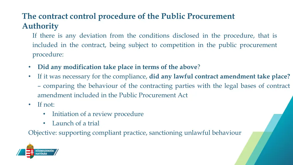 the contract control procedure of the public 6