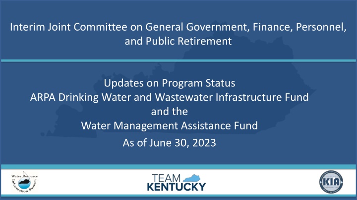 interim joint committee on general government