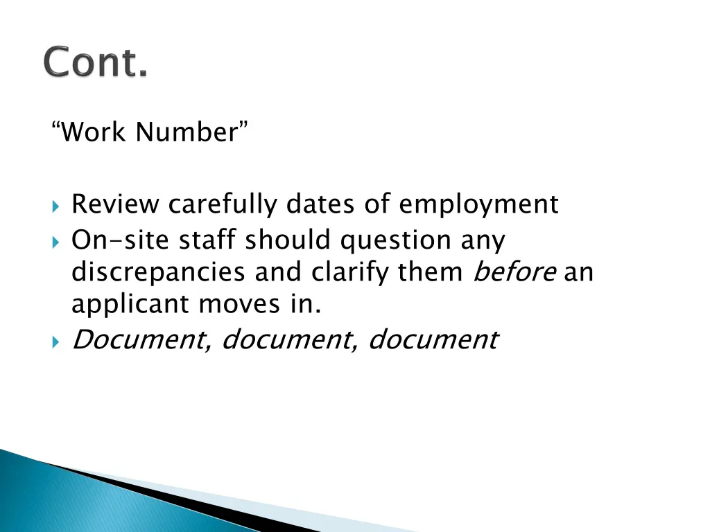 work number
