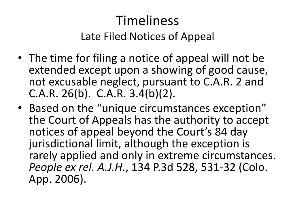 timeliness 2