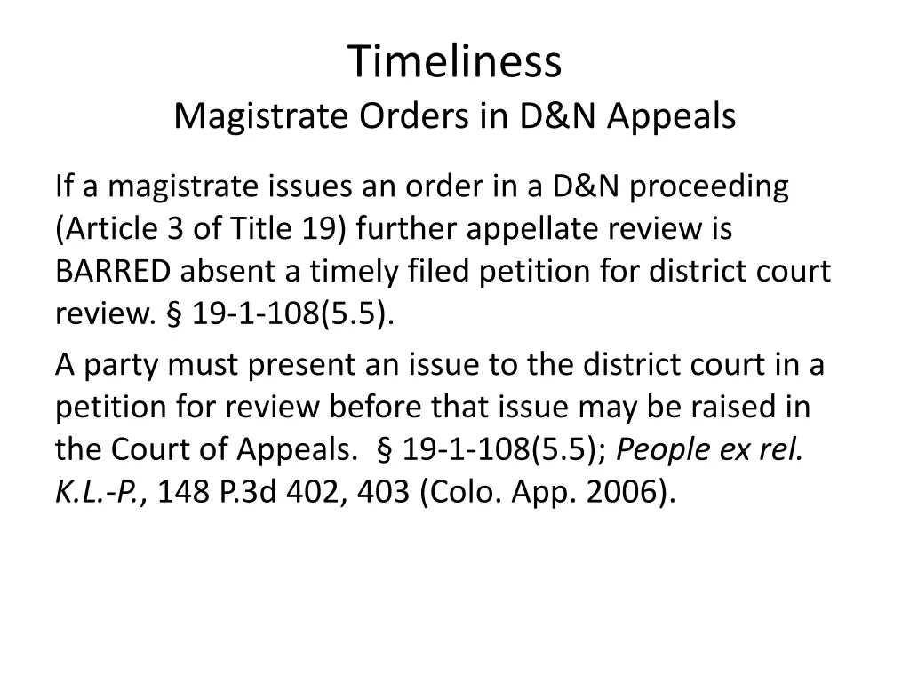 timeliness 3