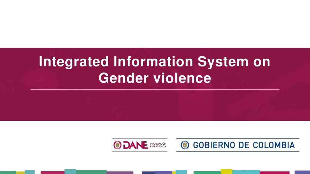 integrated information system on gender violence
