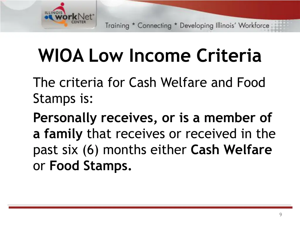 wioa low income criteria
