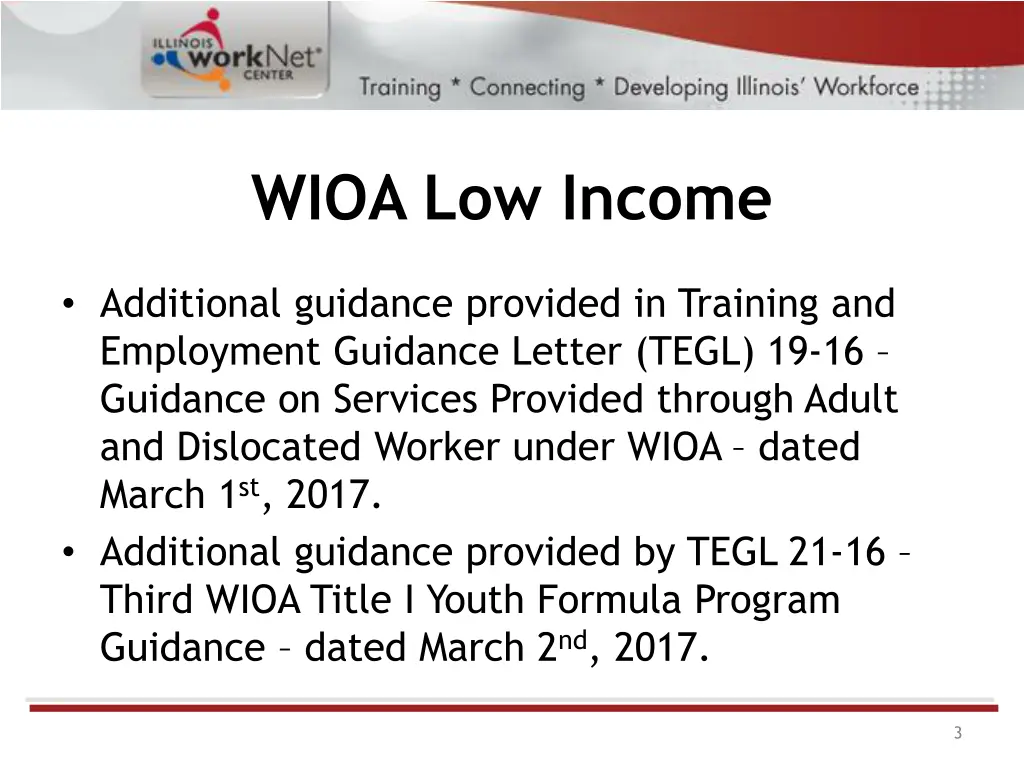 wioa low income