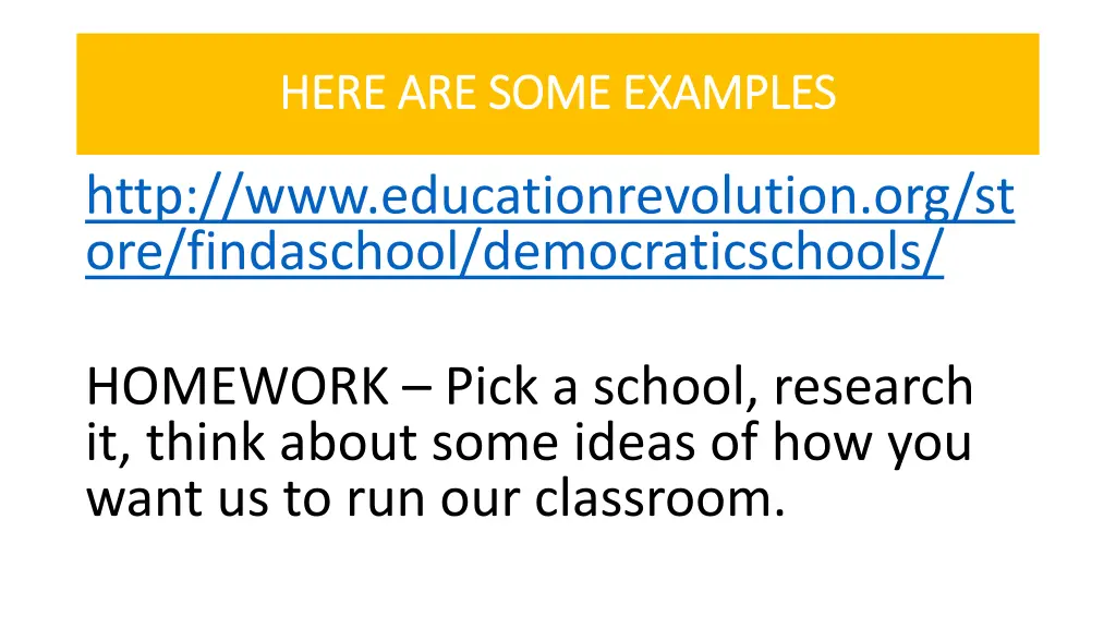 here are some examples here are some examples