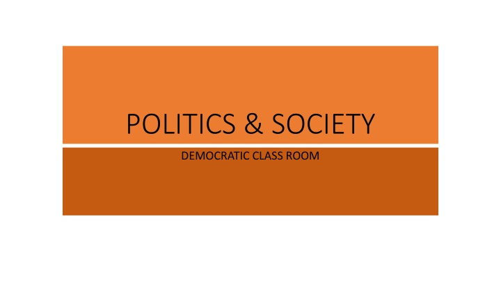politics society