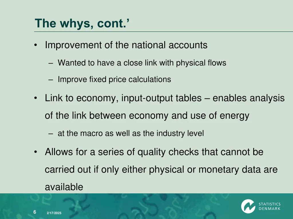 the whys cont