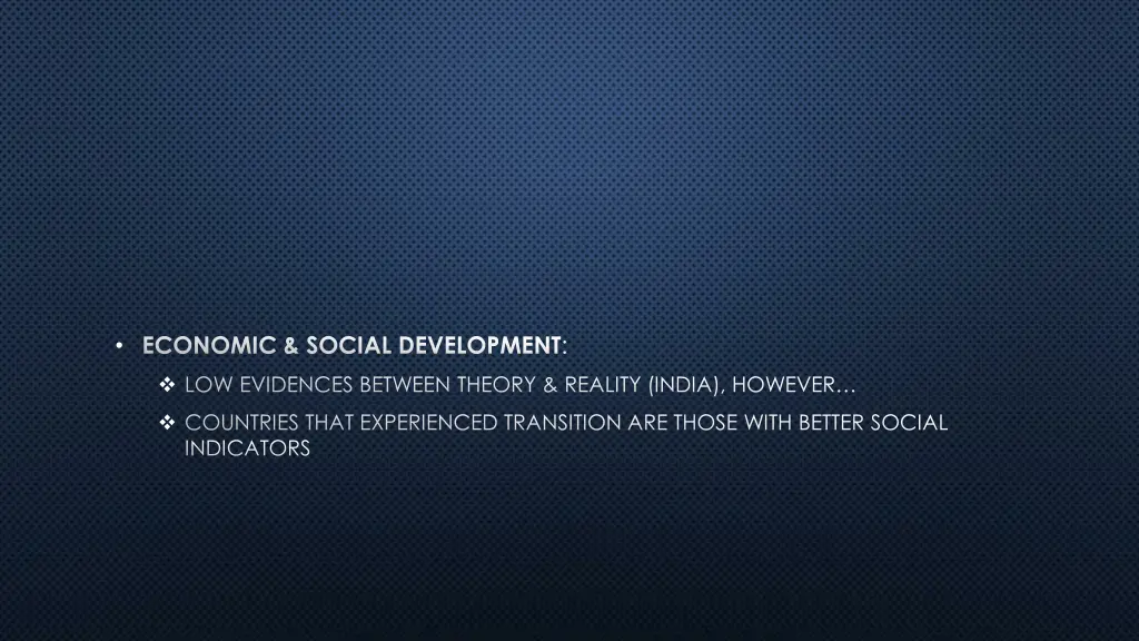 economic social development