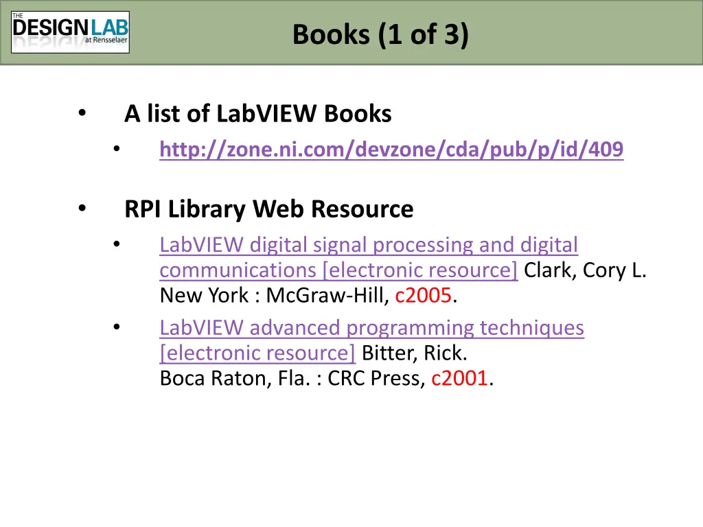 books 1 of 3