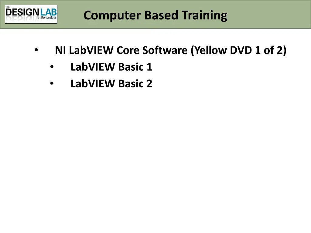 computer based training