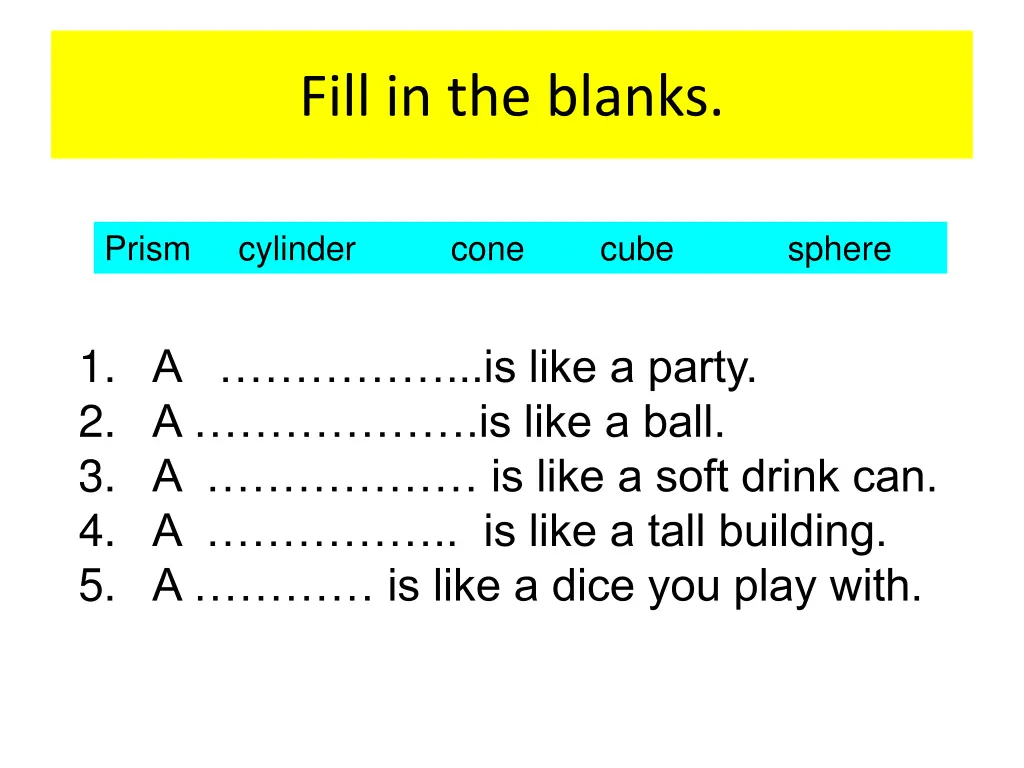 fill in the blanks