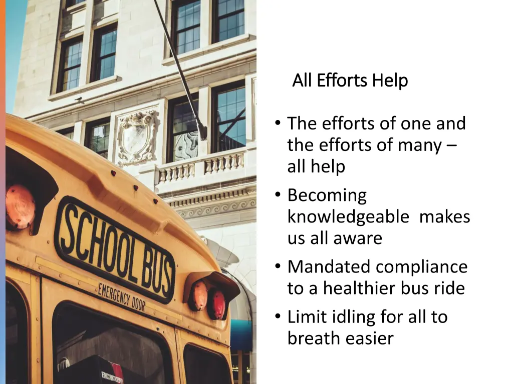 all efforts help all efforts help