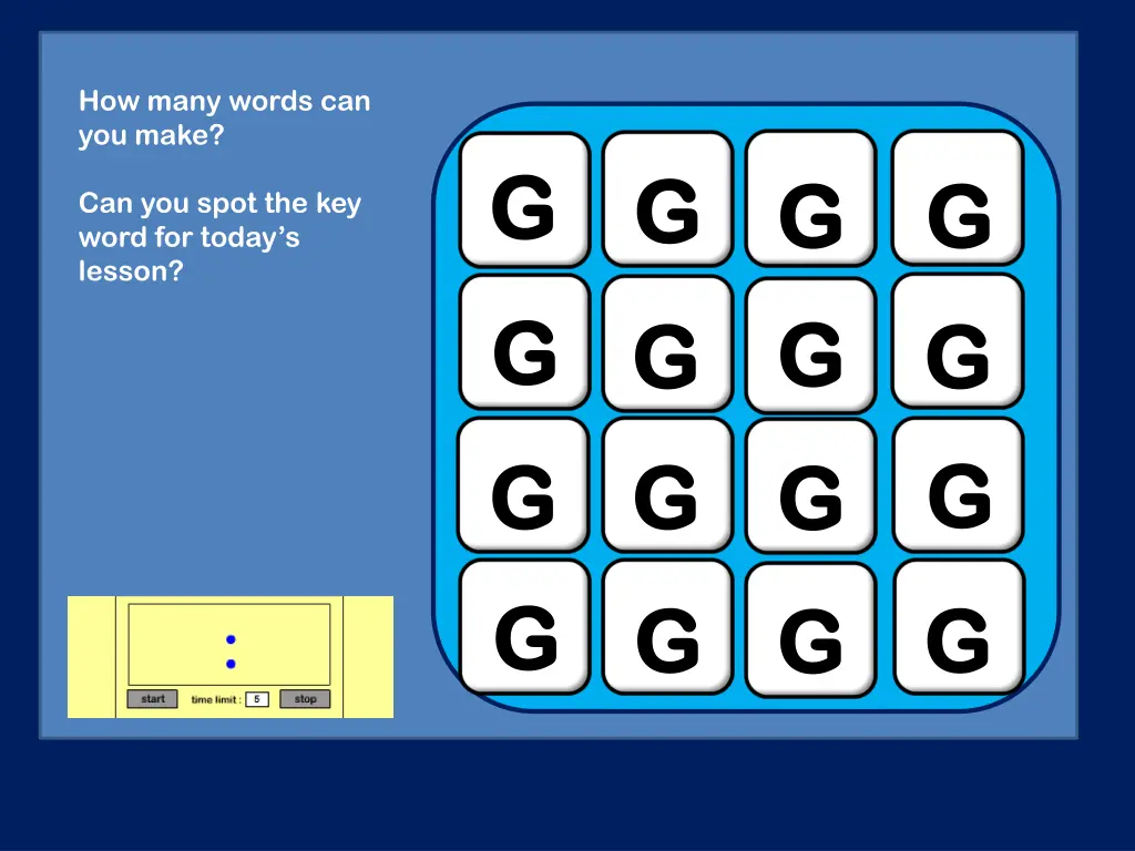 how many words can you make