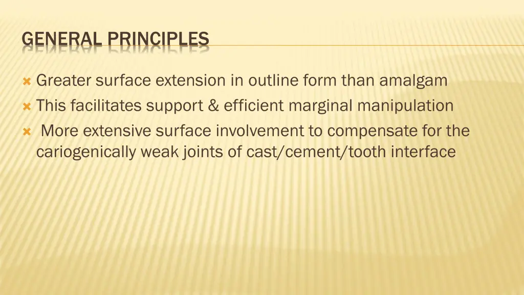 general principles