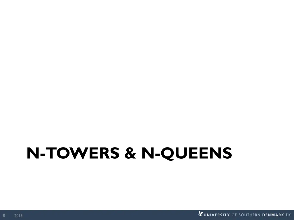 n towers n queens