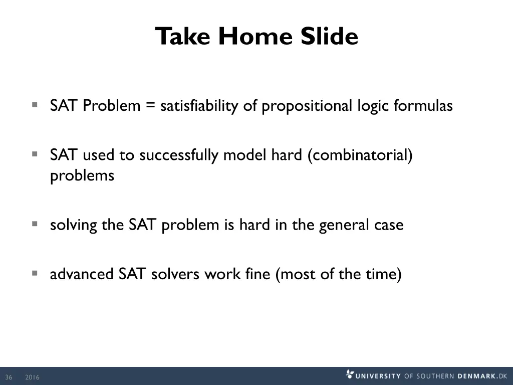 take home slide