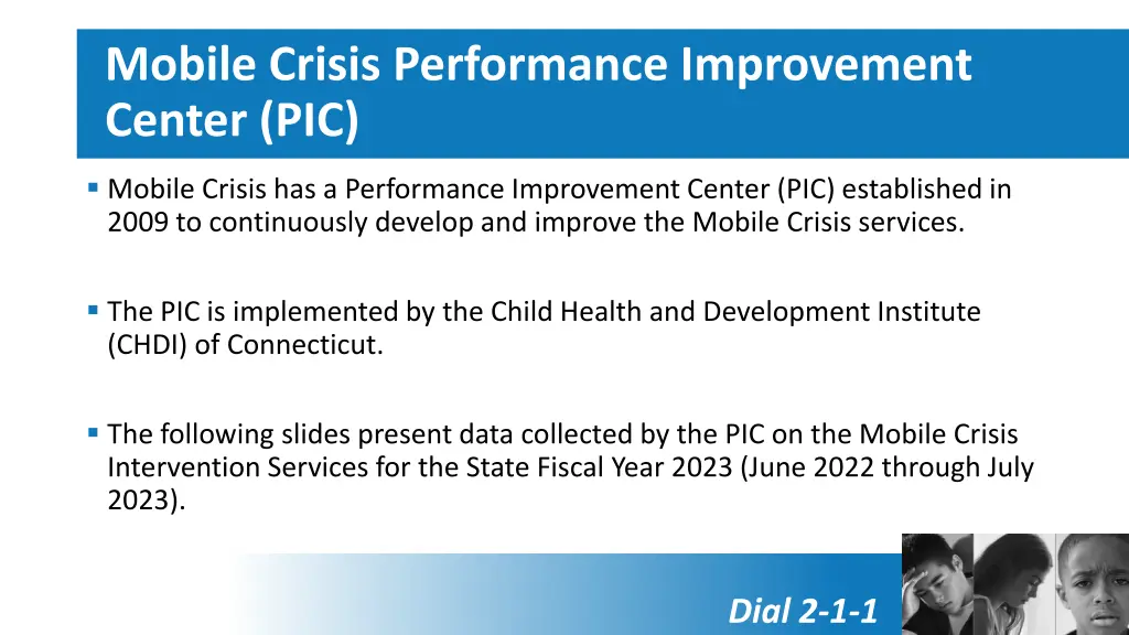 mobile crisis performance improvement center pic