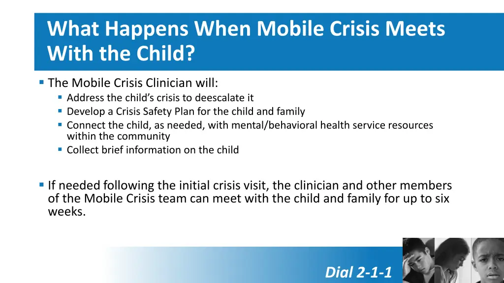 what happens when mobile crisis meets with