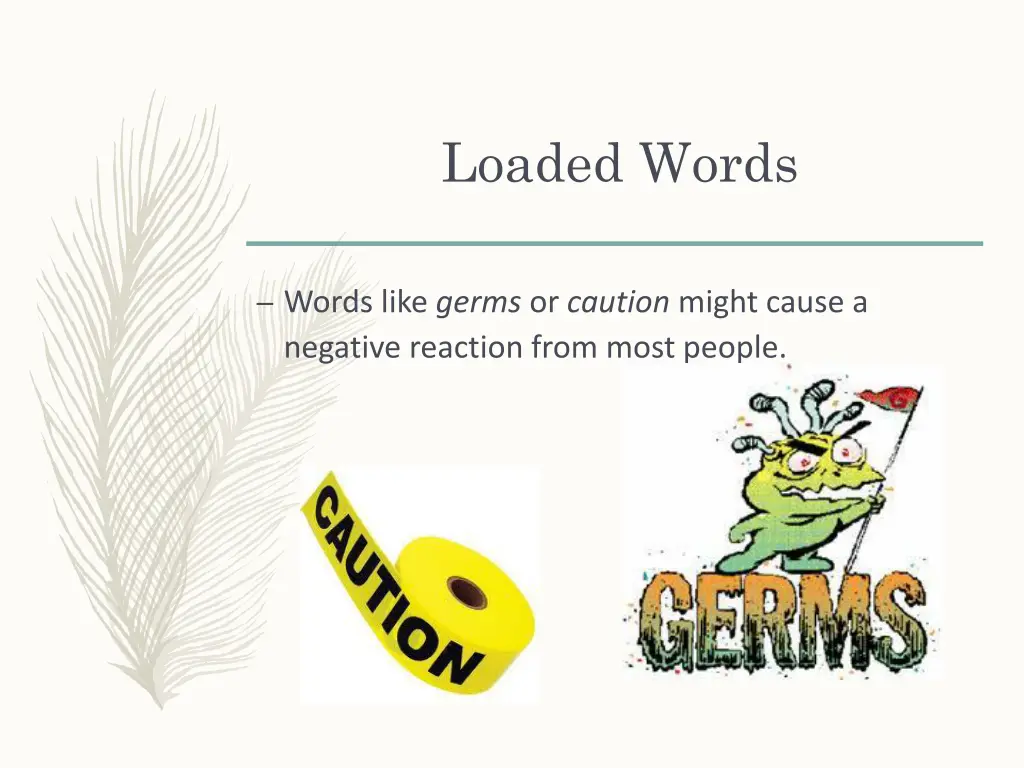 loaded words 1
